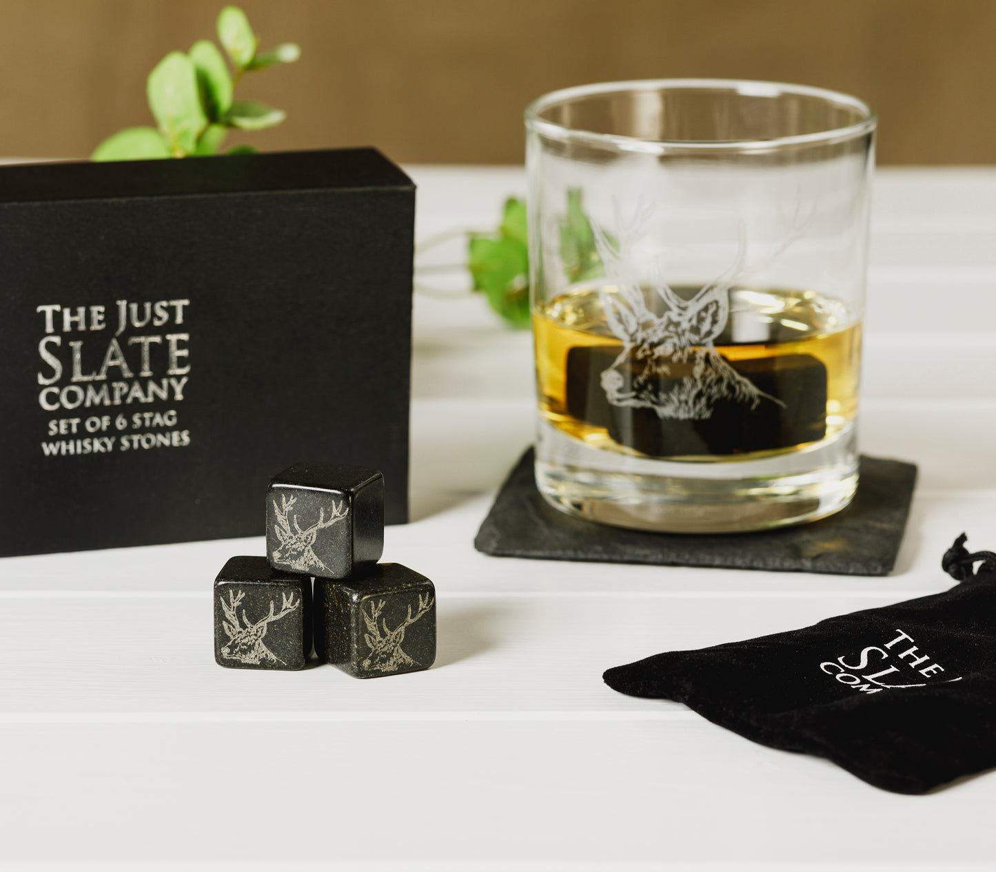 Whisky Stones - Stag