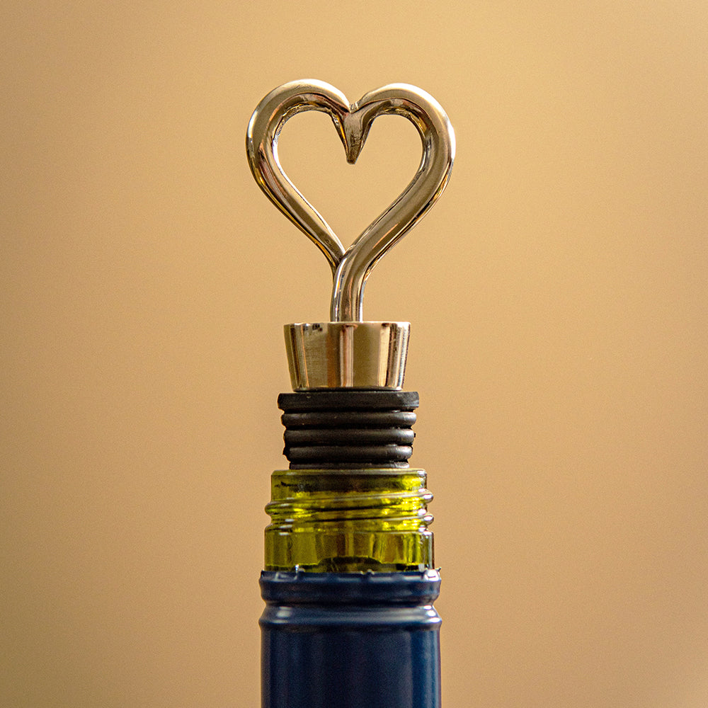 Bottle Stopper - Love Heart