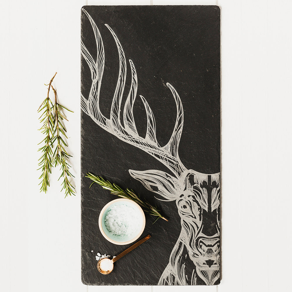 Slate Table Runner - Stag