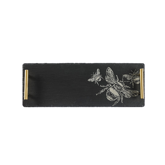 Slate Serving Tray - Small - Bee - Gift Boxed